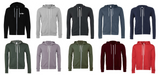 Sharx Unisex Bella + Canvas Sponge Fleece Full Zip Hoodie #3739