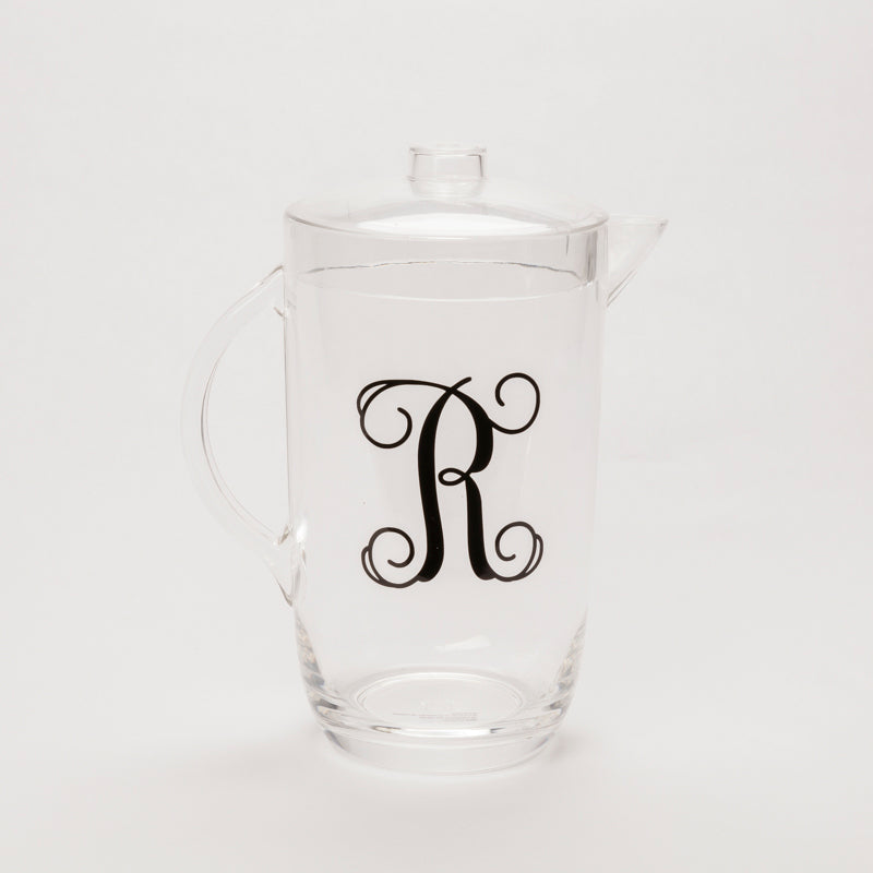 Acrylic Pitcher with Vinyl