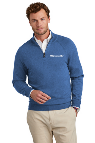 UBGreensfelder Brooks Brothers® Cotton Stretch 1/4-Zip Sweater