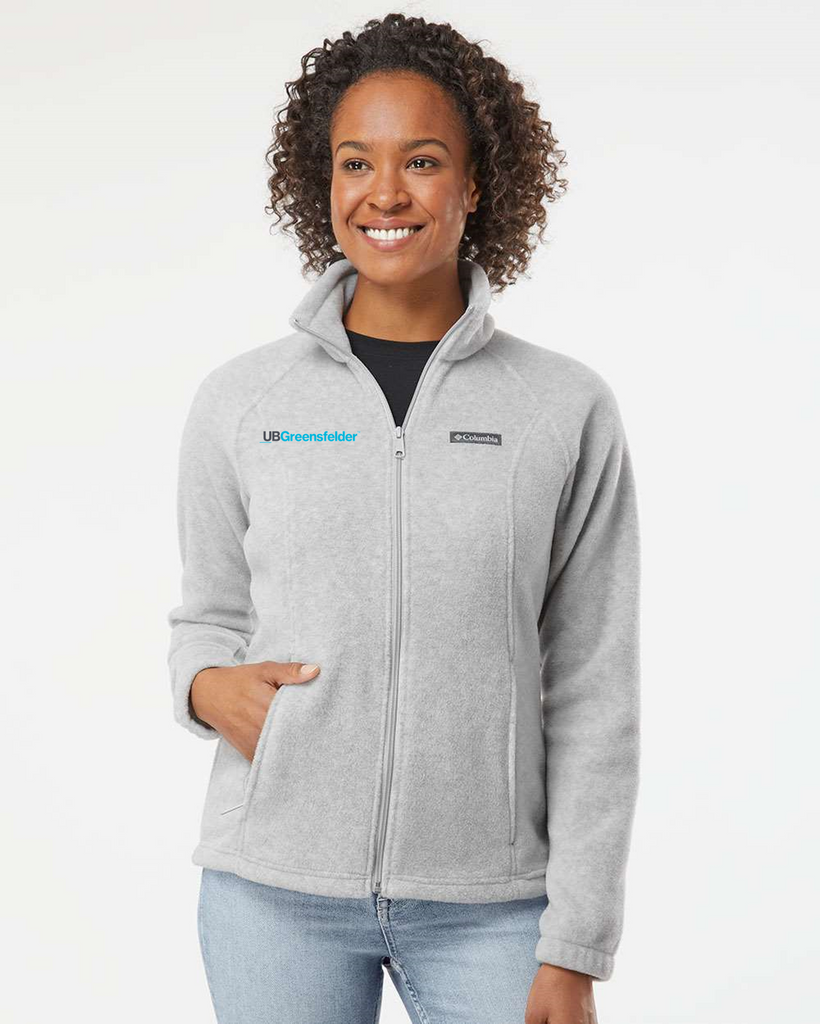 Columbia zip fleece jacket on sale