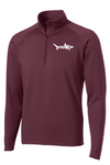 Sharx Sport Tek Mens Sport Wick Stretch 1/4 Zip Pullover