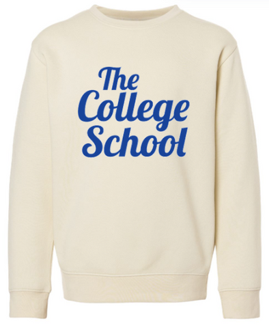 TCS The Collge School Puff Crewneck - Youth