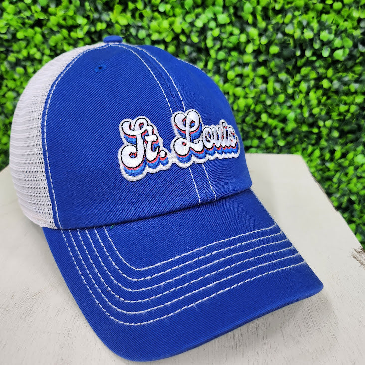 Retro St. Louis Patch Hat – EmbroidertheOccasion