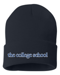 TCS "the college school" Beanie no pom SP12